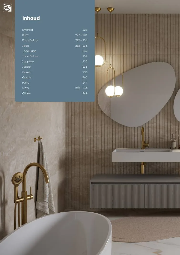 Emerald uit het meubelprogramma — cataloguspagina 226
